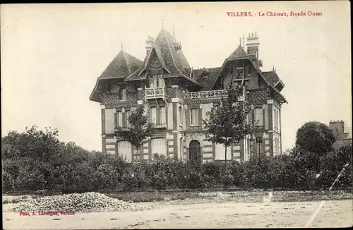 Ak Villers Eure, Le Château