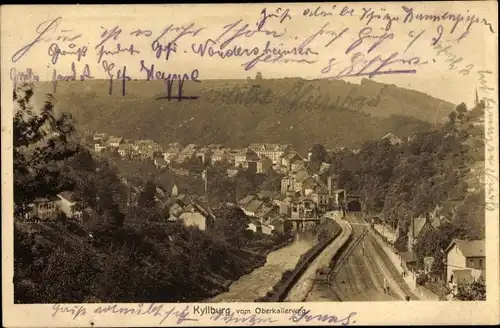Ak Kyllburg in der Eifel, Blick vom Oberkailer Weg