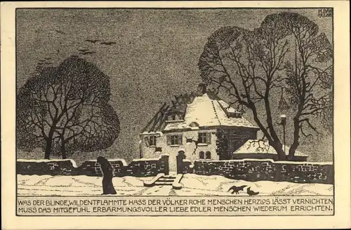 Künstler Ak Aussersihl Zürich Stadt Schweiz, Samariterverein, Schlussprüfung Januar 1915