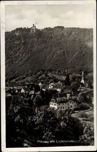 Ak Honau Rheinau Baden Württemberg, Lichtenstein