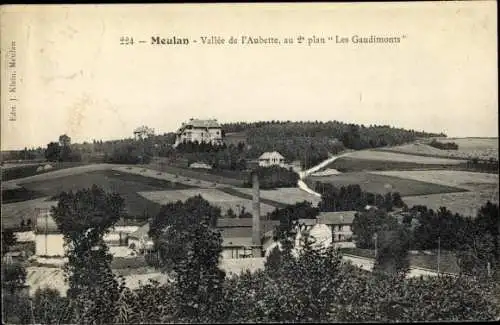 Ak Meulan en Yvelines, Vallée de l´Aubette