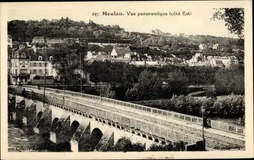 Ak Meulan en Yvelines, Vue Panoramique