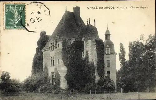 Ak Chaze sur Argos Maine et Loire, Chateau Raguin