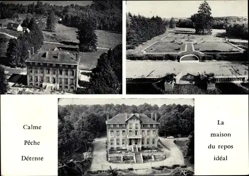 Ak La Ville aux Clercs Loir et Cher, Manoir de la Forêt, Pension de Famille