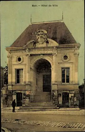 Ak Mer Loir et Cher, Hôtel de Ville