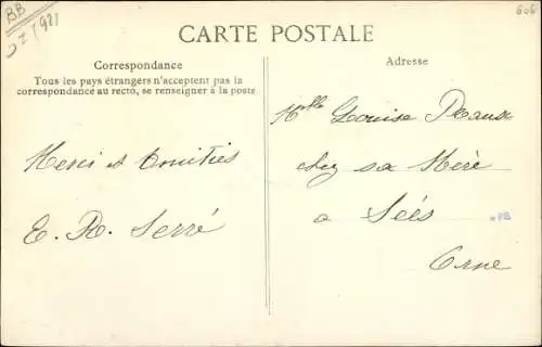 Ak Sceaux Haut de Seine, Le Parc, vue Intérieure