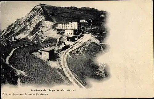 Ak Veytaux Kanton Waadt, Rochers de Naye