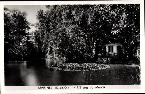 Ak Marines Val d’Oise, L´Étang du Manoir