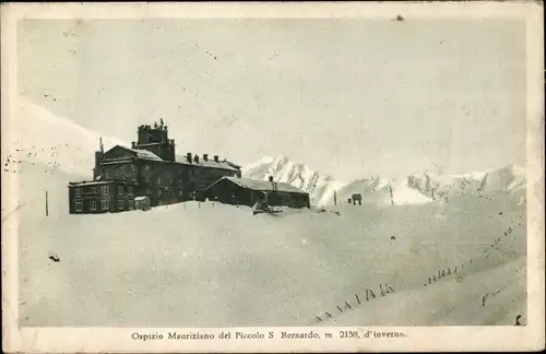 Ak Valle D'Aosta Italien, Ospizio Mauriziano del Piccolo s Bernardo