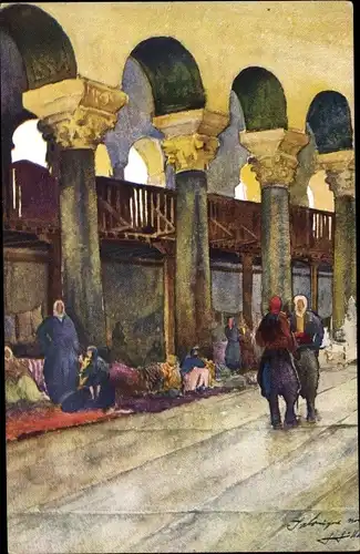 Künstler Ak Thessaloniki Griechenland, Eglise Aghia Paraskevi