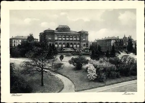 Ak Weimar in Thüringen, Museum