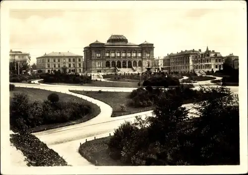 Ak Weimar in Thüringen, Ehemaliger Museumsplatz