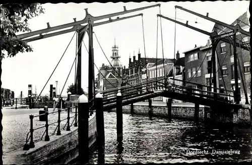 Ak Dordrecht Südholland Niederlande, Damiatebrug