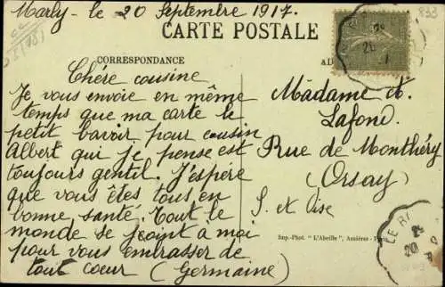 Ak Marly le Roi Yvelines, Le Haras