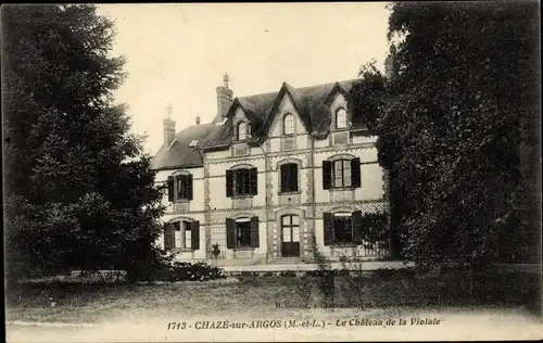 Ak Chaze sur Argos Maine et Loire, Chateau de la Violaie