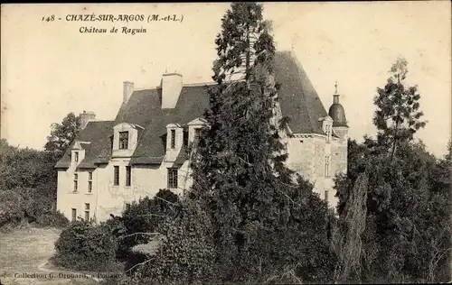 Ak Chaze sur Argos Maine et Loire, Chateau de Raguin