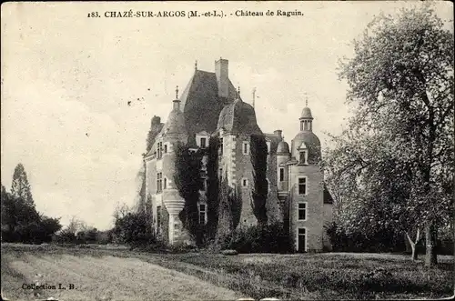 Ak Chaze sur Argos Maine et Loire, Chateau de Raguin