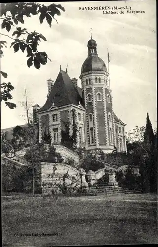 Ak Savennières Maine et Loire, Chateau de Varennes