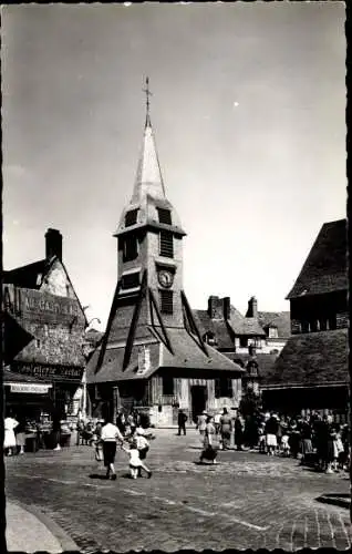 Ak Honfleur Calvados, Le Clocher Ste-Catherine