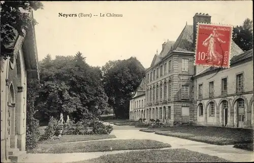 Ak Noyers Eure, Le Château