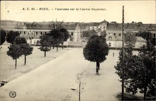 Ak Rueil Hauts-de-Seine, Panorama sur la Caserne Guynemer