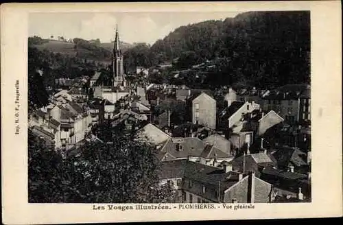 Ak Plombières les Bains Lothringen Vosges, Vue Générale