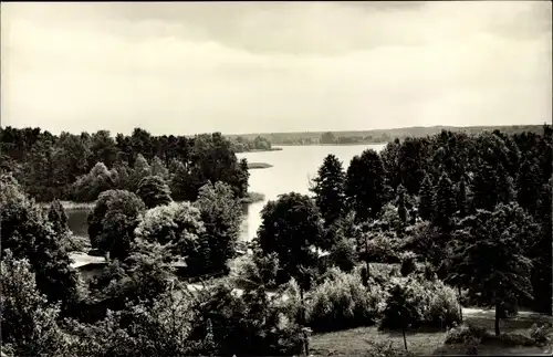 Ak Teupitz in Brandenburg, Panorama von der Egsdorfer HÖhe, Teupitz See