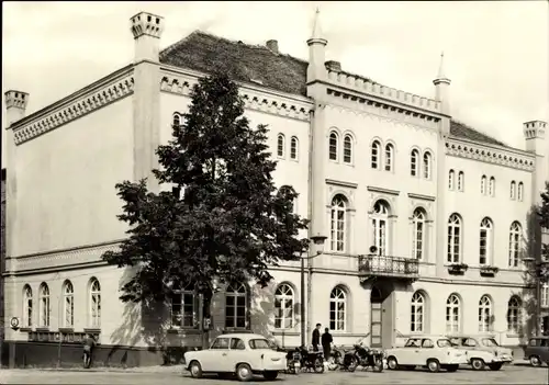 Ak Sternberg in Mecklenburg Vorpommern, Rathaus