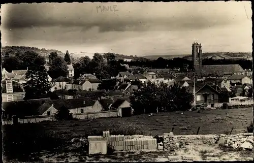 Ak Maule Yvelines, Vue Générale