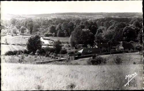 Ak Marcilly sur Eure Eure, Panorama sur la Vallée de l´Eure