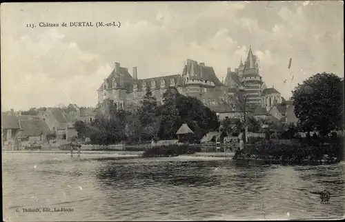 Ak Durtal Maine et Loire, Le Chateau