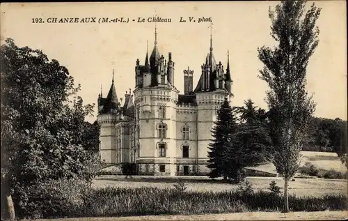 Ak Chanzeaux Maine-et-Loire, Le Chateau