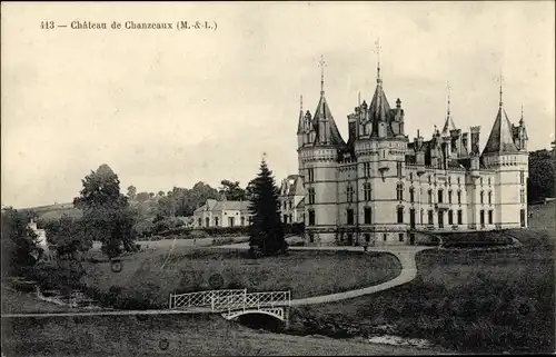 Ak Chanzeaux Maine-et-Loire, Le Chateau