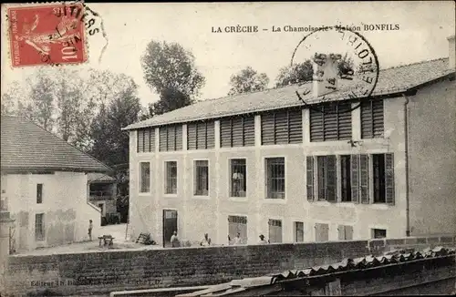 Ak La Crèche Deux Sevres, La Chamoiserie, Maison Bonfils