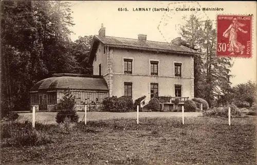 Ak Lamnay Sarthe, Chalet de la Mehiniere