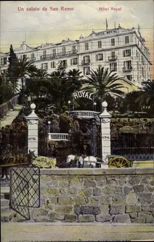 Ak San Remo Ligurien, Hotel Royal