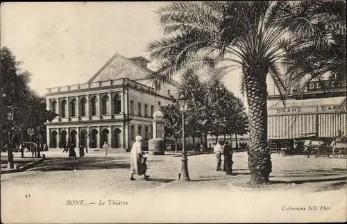 Ak Annaba Bône Algerien, Theater