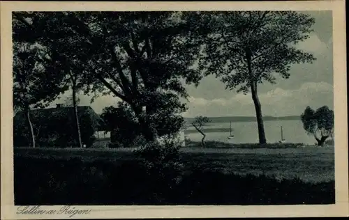 Ak Ostseebad Sellin auf Rügen, Partie an der Küste