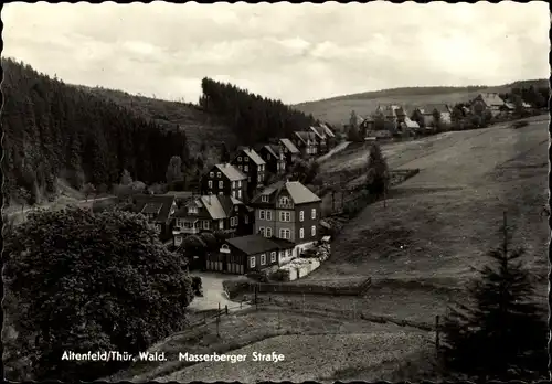 Ak Altenfeld Großbreitenbach in Thüringen, Masserberger Straße