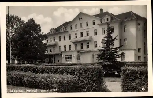 Ak Bad Lausick in Sachsen, Kurhotel Herrmannsbad