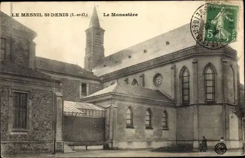 Ak Le Mesnil Saint Denis Yvelines, Église