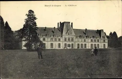 Ak Mareil le Guyon Yvelines, Le Château