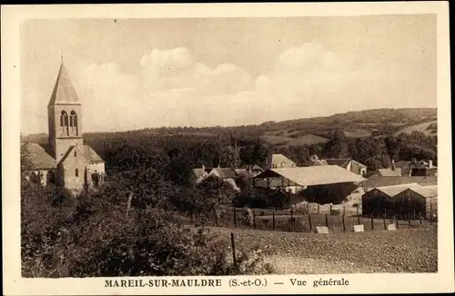 Ak Mareil sur Mauldre Yvelines, Vue Générale