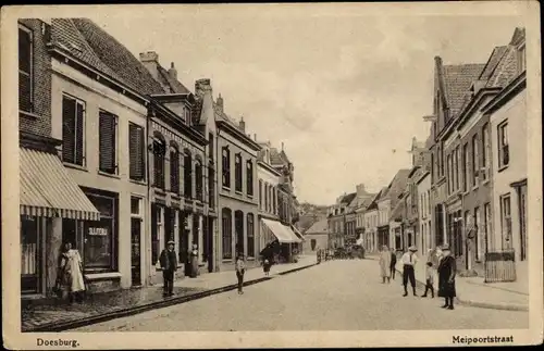 Ak Doesburg Gelderland, Meipoortstraat