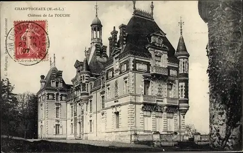 Ak Champtoceaux Maine-et-Loire, Chateau de la Touche