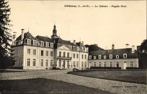 Ak Chitenay Loir-et-Cher, Le Château, Facade Nord