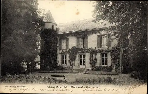 Ak Choue Loir-et-Cher, Château des Berrueres