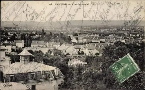 Ak Sannois Val d’Oise, Vue Générale