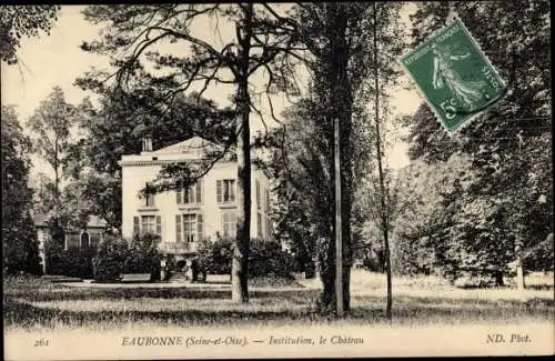Ak Eaubonne Val d’Oise, Institution, Le Château