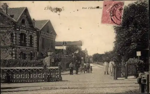 Ak Ermont Val d’Oise,  Rue d´Eaubonne